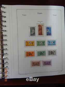 Mnh Complete Cyprus Collection 1960 À 2008 (albums Hingeless Kabe Avec Slips)