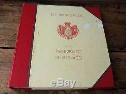 Monaco 1885/1967 Collection Timbres Neufs / En Album Cote 5000