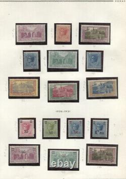 Monaco 1885-1975 Collection Dans Deux Albums Princes Mnh Mint Utilisé Pratiquement Complet