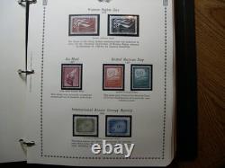 NATIONS UNIES & bureaux 1951-1989 MNH Collection Complète Album Minkus UX1
