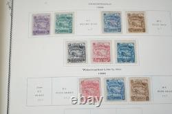 NICARAGUA 1860s-1970s COLLECTION DE PLUS DE 1 800 TIMBRES NEUFS ET USAGÉS DANS UN ALBUM SCOTT