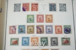 NICARAGUA 1860s-1970s COLLECTION DE PLUS DE 1 800 TIMBRES NEUFS ET USAGÉS DANS UN ALBUM SCOTT