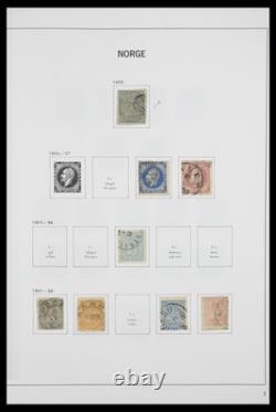 NORVÈGE 1856-1996 Utilisé dans l'album de collection de timbres DAVO