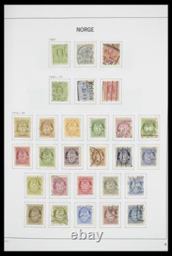 NORVÈGE 1856-1996 Utilisé dans l'album de collection de timbres DAVO