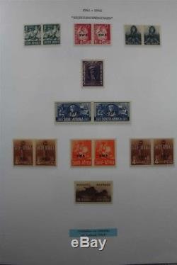 Namibia Premium 1930-2010 Grande Collection De Timbres 3 Albums Spécialisés