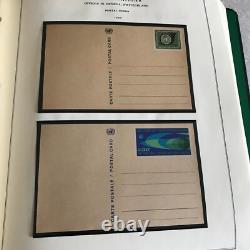 Nations Unies 60 Pages Brochure de l'ONU Collection de Timbres Mint Album Spécial Scott