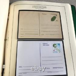 Nations Unies 60 Pages Brochure de l'ONU Collection de Timbres Mint Album Spécial Scott