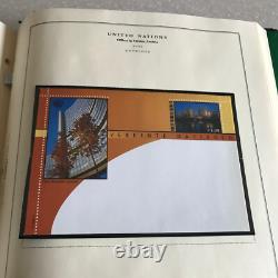Nations Unies 60 Pages Brochure de l'ONU Collection de Timbres Mint Album Spécial Scott