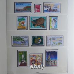 Nouvelle Collection de Timbres de Mayotte 1892-2011 dans l'Album Lindner