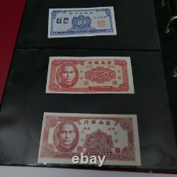 Nouvelle collection de billets du monde d'albums neufs et anciens