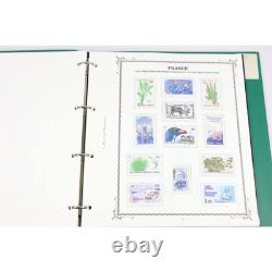 Nouvelle collection de timbres TAAF dans l'album de la Société des Philatélistes