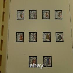 Nouvelle collection de timbres de St. Pierre et Miquelon 1983-2002 sur album Schaub