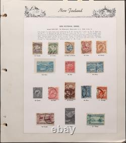 Nouvelle-zélande 1855-1967 Collection Dans L’album. Nz Au Détail 4600 $. (430)