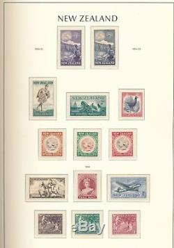 Nouvelle-zélande 1855/1981 Collection Phare Sans Marque D'albums (500+) Alb729