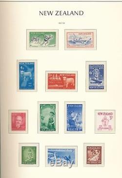 Nouvelle-zélande 1855/1981 Collection Phare Sans Marque D'albums (500+) Alb729