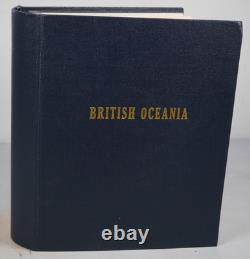 OCÉANIE BRITANNIQUE ANNÉES 1950-1970 COLLECTION DE PLUS DE 550 TIMBRES NEUFS DANS UN ALBUM MINKUS