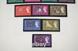 OCÉANIE BRITANNIQUE ANNÉES 1950-1970 COLLECTION DE PLUS DE 550 TIMBRES NEUFS DANS UN ALBUM MINKUS
