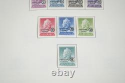 OCÉANIE BRITANNIQUE ANNÉES 1950-1970 COLLECTION DE PLUS DE 550 TIMBRES NEUFS DANS UN ALBUM MINKUS