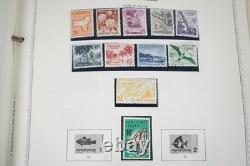 OCÉANIE BRITANNIQUE ANNÉES 1950-1970 COLLECTION DE PLUS DE 550 TIMBRES NEUFS DANS UN ALBUM MINKUS