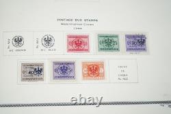 Occupations allemandes des années 1920-1940, collection de plus de 1 150 timbres neufs et oblitérés dans un album