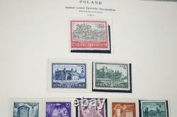 Occupations allemandes des années 1920-1940, collection de plus de 1 150 timbres neufs et oblitérés dans un album