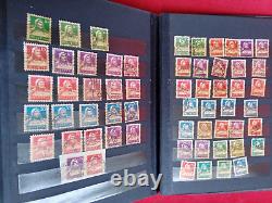 Offre HV Suisse timbres suisses ancien album collection stockbook HElVETIA BOB