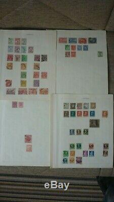 Old Stamp Album / Collection 1600 Timbres Beaucoup De La Reine Victoria Grande Qualité