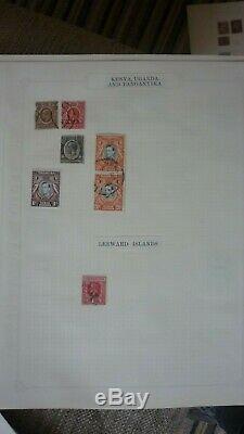 Old Stamp Album / Collection 1600 Timbres Beaucoup De La Reine Victoria Grande Qualité