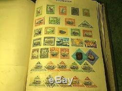 Old Universal Spring Collection Retour Stamp Album 70+ Ans