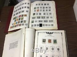 Old Used / Mint Collection De Timbres Américains Sur Pages + Albums! Vente De Biens Trouver! À Voir