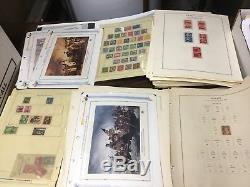 Old Used / Mint Collection De Timbres Américains Sur Pages + Albums! Vente De Biens Trouver! À Voir