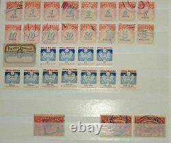 Ouf! De Nombreux Timbres Dans L'album États-unis Used & Mint Collection 1000's Of Stamps