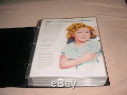 P. C. S. Shirley Temple Stamp Panel Album, 96 Panneaux