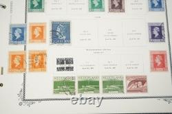 PAYS-BAS 1850-1940 COLLECTION DE 600+ TIMBRES NEUFS ET USAGÉS DANS UN ALBUM SCOTT
