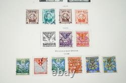 PAYS-BAS 1850-1940 COLLECTION DE 600+ TIMBRES NEUFS ET USAGÉS DANS UN ALBUM SCOTT