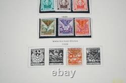 PAYS-BAS 1870-2000 COLLECTION DE 1 175+ TIMBRES NEUFS ET USAGÉS DANS UN ALBUM SCOTT