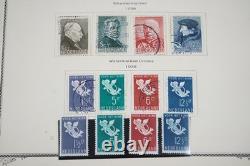 PAYS-BAS 1870-2000 COLLECTION DE 1 175+ TIMBRES NEUFS ET USAGÉS DANS UN ALBUM SCOTT