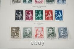 PAYS-BAS 1870-2000 COLLECTION DE 1 175+ TIMBRES NEUFS ET USAGÉS DANS UN ALBUM SCOTT