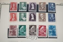 PAYS-BAS 1870-2000 COLLECTION DE 1 175+ TIMBRES NEUFS ET USAGÉS DANS UN ALBUM SCOTT