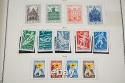 PAYS-BAS 1870-2000 COLLECTION DE 1 175+ TIMBRES NEUFS ET USAGÉS DANS UN ALBUM SCOTT