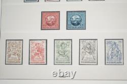 PAYS-BAS 1940-1970 COLLECTION DE PLUS DE 550 TIMBRES TOUS NEUFS DANS UN ALBUM LIGHTHOUSE