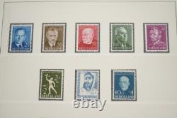 PAYS-BAS 1940-1970 COLLECTION DE PLUS DE 550 TIMBRES TOUS NEUFS DANS UN ALBUM LIGHTHOUSE