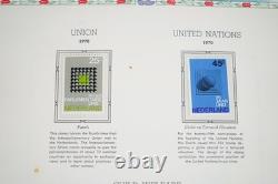 PAYS-BAS ANNÉES 1970-1990 COLLECTION DE PLUS DE 225 TIMBRES NEUFS ET OBLITÉRÉS DANS UN ALBUM WHITE ACE