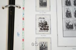 PAYS-BAS ANNÉES 1970-1990 COLLECTION DE PLUS DE 225 TIMBRES NEUFS ET OBLITÉRÉS DANS UN ALBUM WHITE ACE