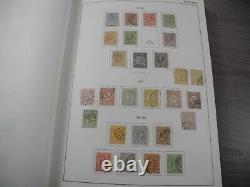 PAYS-BAS, Collection avancée de timbres articulés/montés dans un album Importa