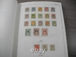 PAYS-BAS, Collection avancée de timbres articulés/montés dans un album Importa