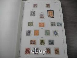 PAYS-BAS, Collection avancée de timbres articulés/montés dans un album Importa