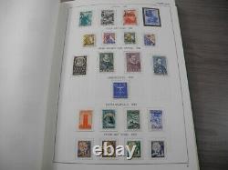 PAYS-BAS, Collection avancée de timbres articulés/montés dans un album Importa