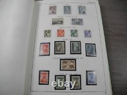 PAYS-BAS, Collection avancée de timbres articulés/montés dans un album Importa