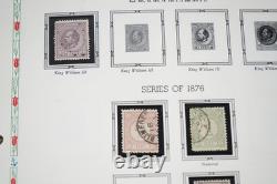 PAYS-BAS années 1850-1960 collection de plus de 475 timbres neufs et oblitérés dans un album White Ace